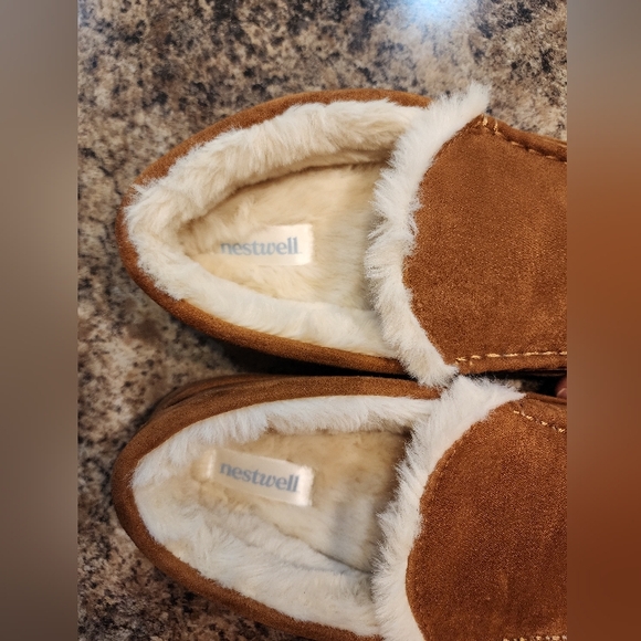 Nestwell Microsuede Men’s Slipper Moccasins Size 9-10 - Picture 6 of 7